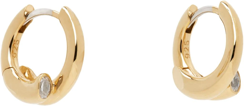 Numbering Gold #8100 Earrings 2