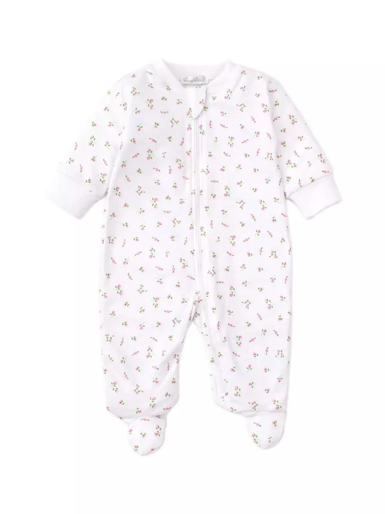 Kissy Kissy Baby Girl's Floral Print Footie 1