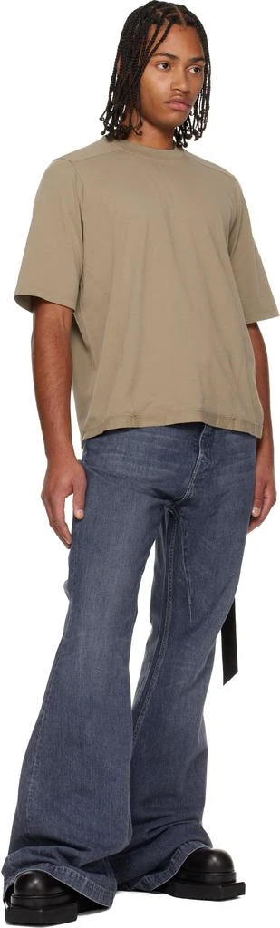 Rick Owens Blue Concordians Bolan Bootcut Jeans 5