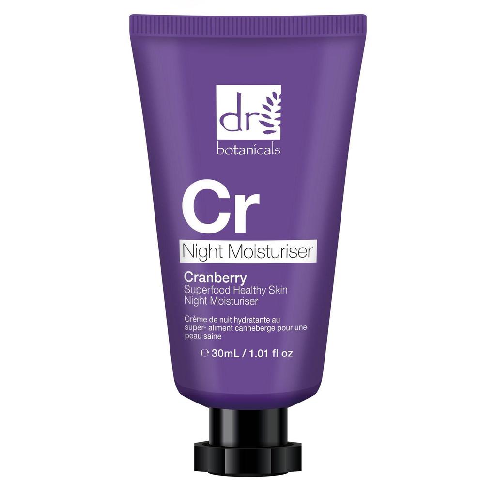 Dr. Botanicals Cranberry Superfood Healthy Skin Night Moisturiser 30ml