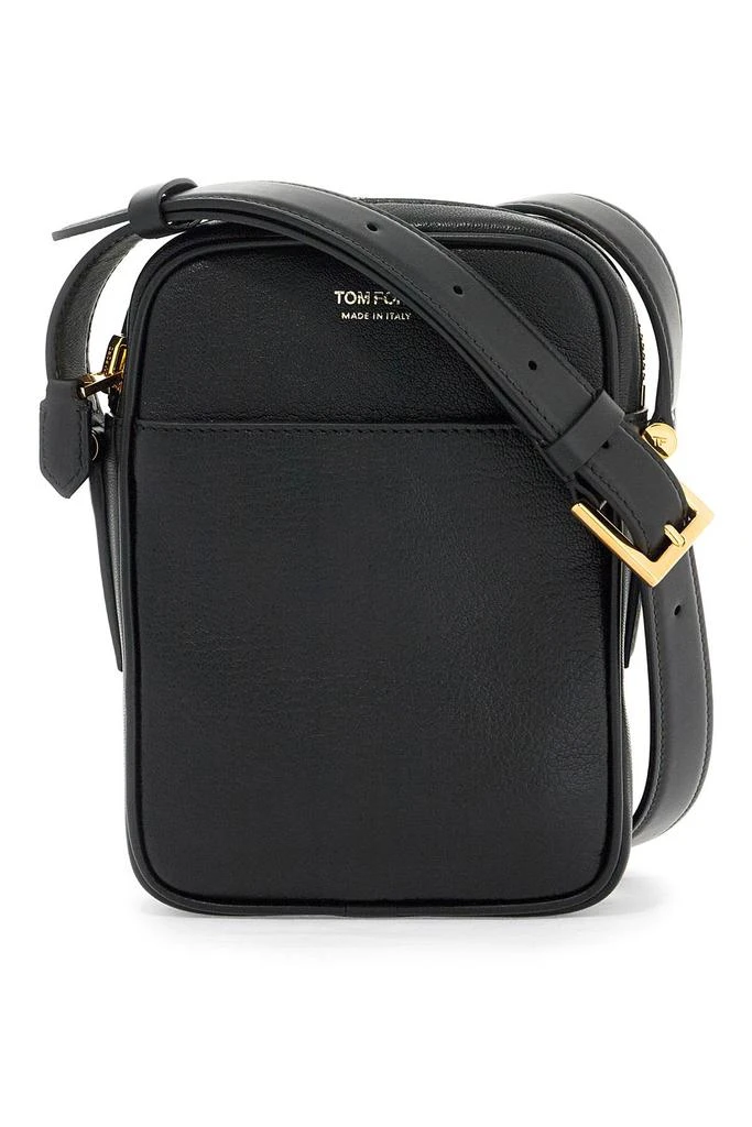 Tom Ford leather shoulder bag with strap 1