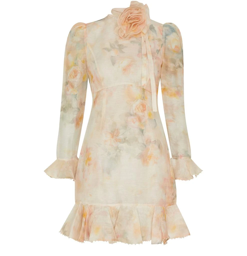 Zimmermann Crush flower mini dress 2
