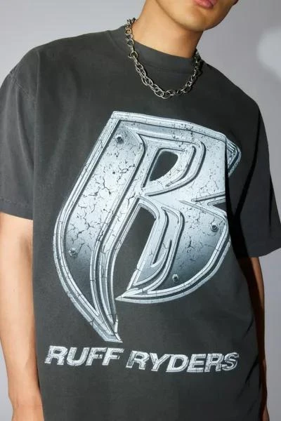 Urban Outfitters Ruff Ryders Chrome Logo Tee 1