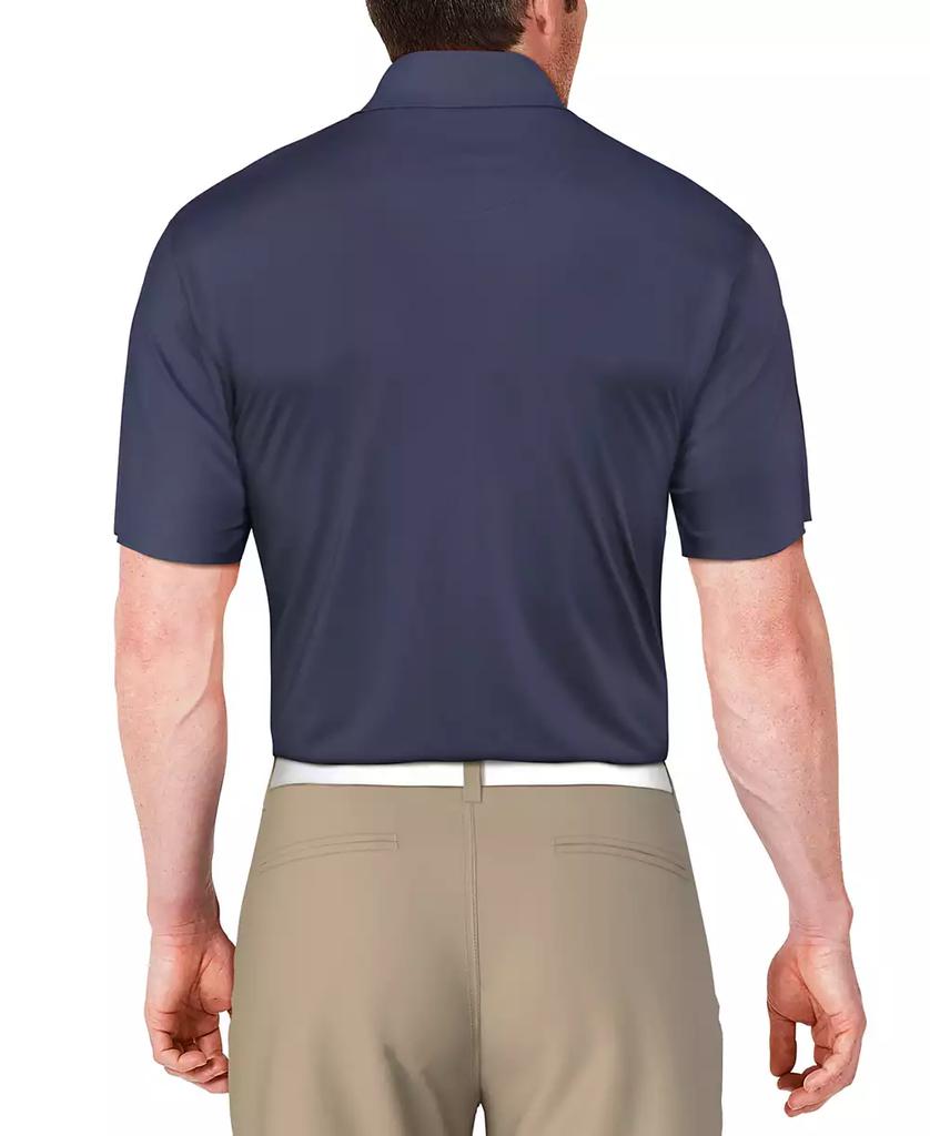PGA TOUR Men's Printed Stripe Polo Shirt