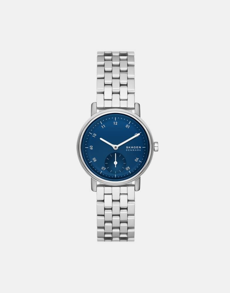 Skagen Skagen Women's kuppel lille two-hand sub-second, silver stainless steel watch, skw3129 in silver