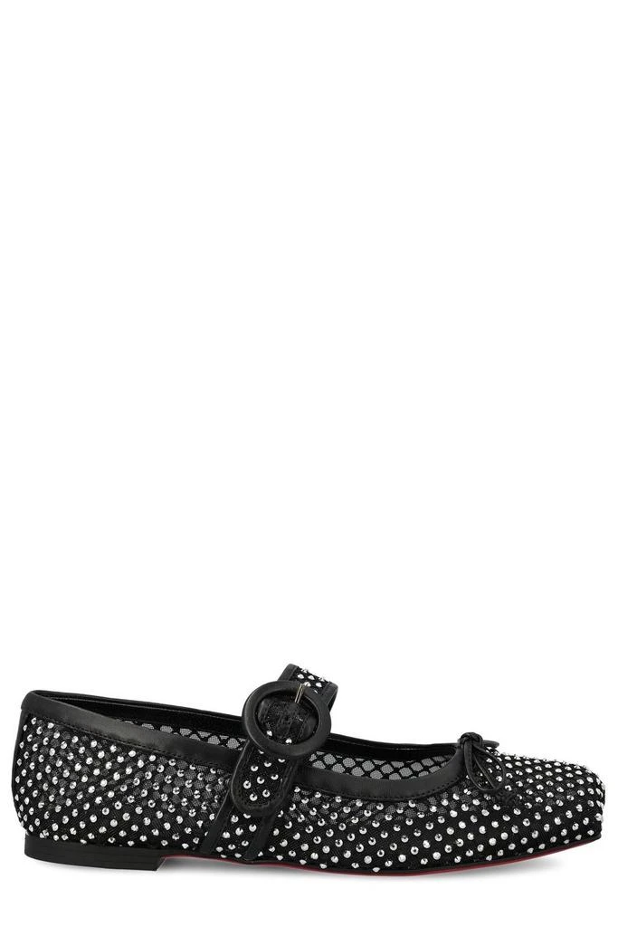 Christian Louboutin Christian Louboutin Mamastrapitina Bow Detailed Flat Shoes 1