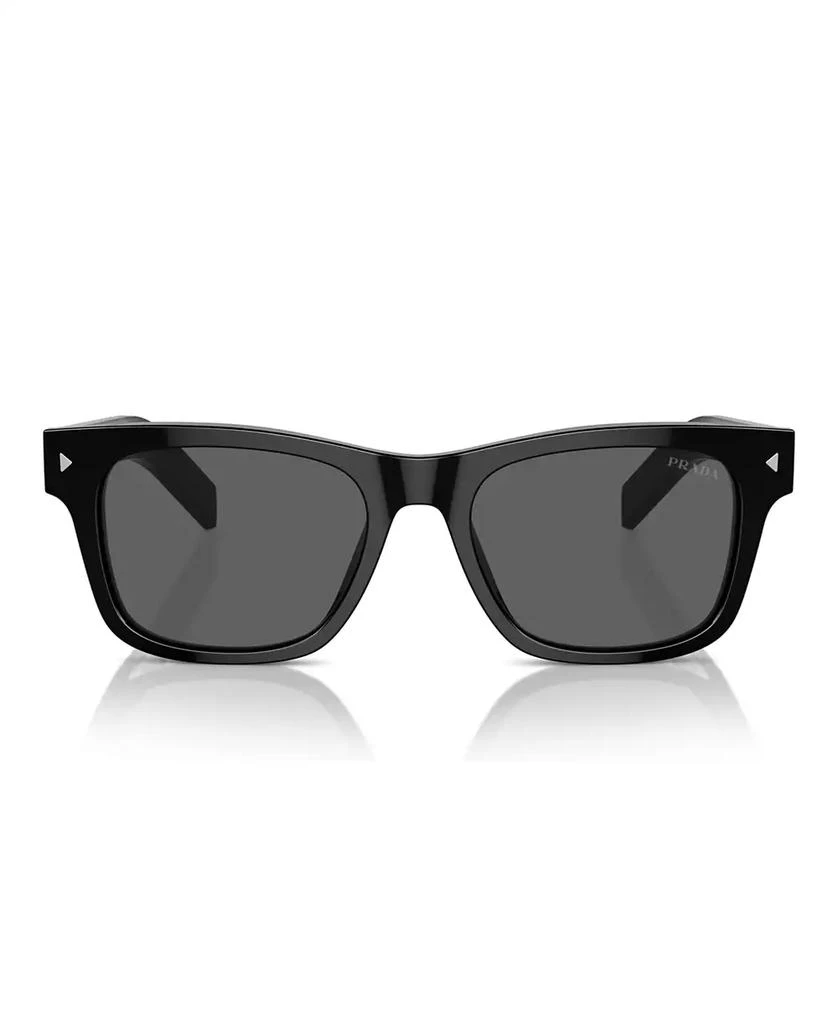 Prada Iconic Plaque Rectangular Men's Sunglasses, PR A17S 3