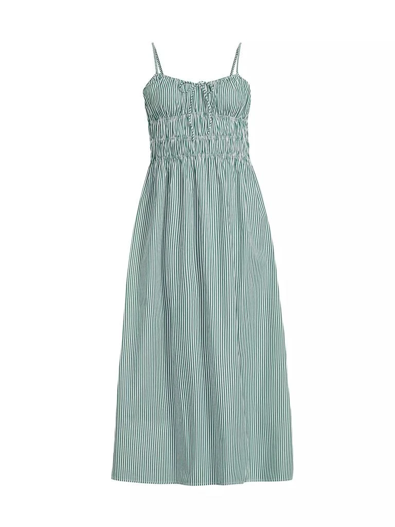 Faithfull the Brand Marianne Cotton A-Line Midi-Dress 1