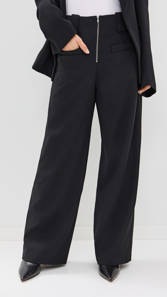 Pixie Market Zip Wide Leg Pants