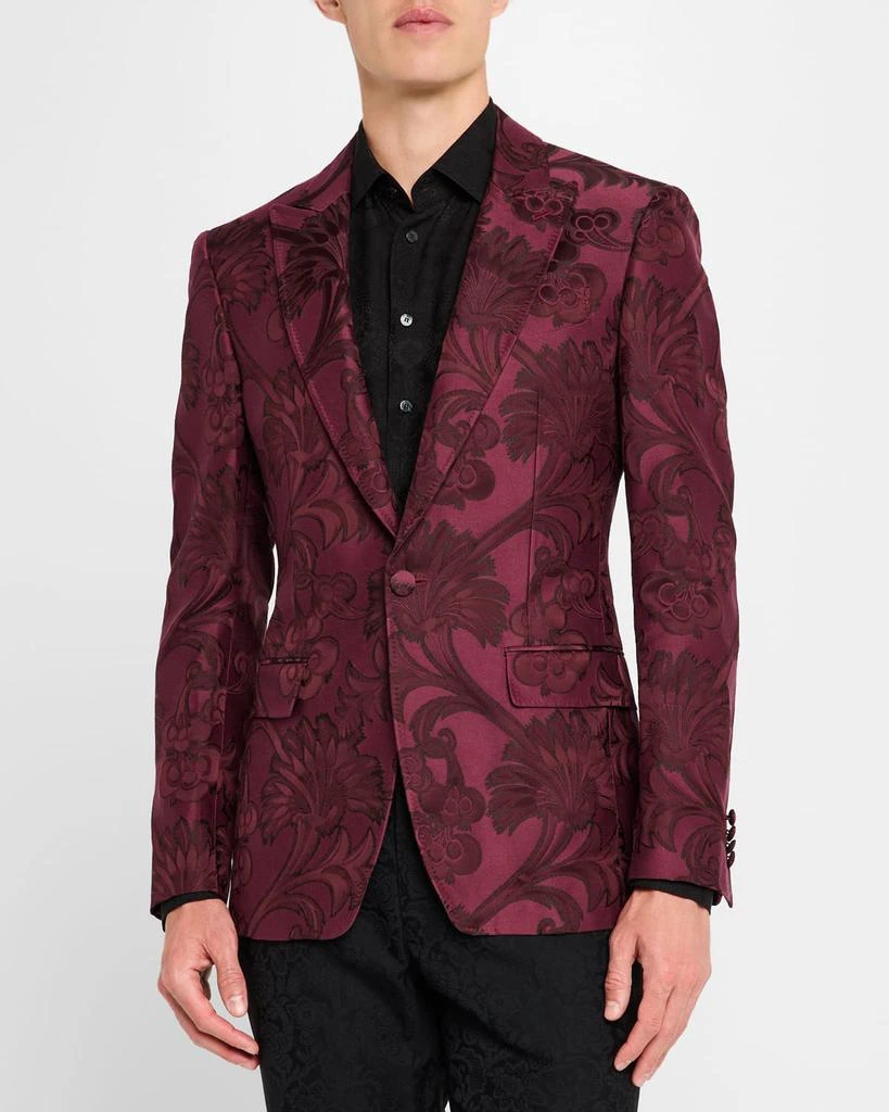 ETRO Men's Floral Brocade Evening Jacket 4