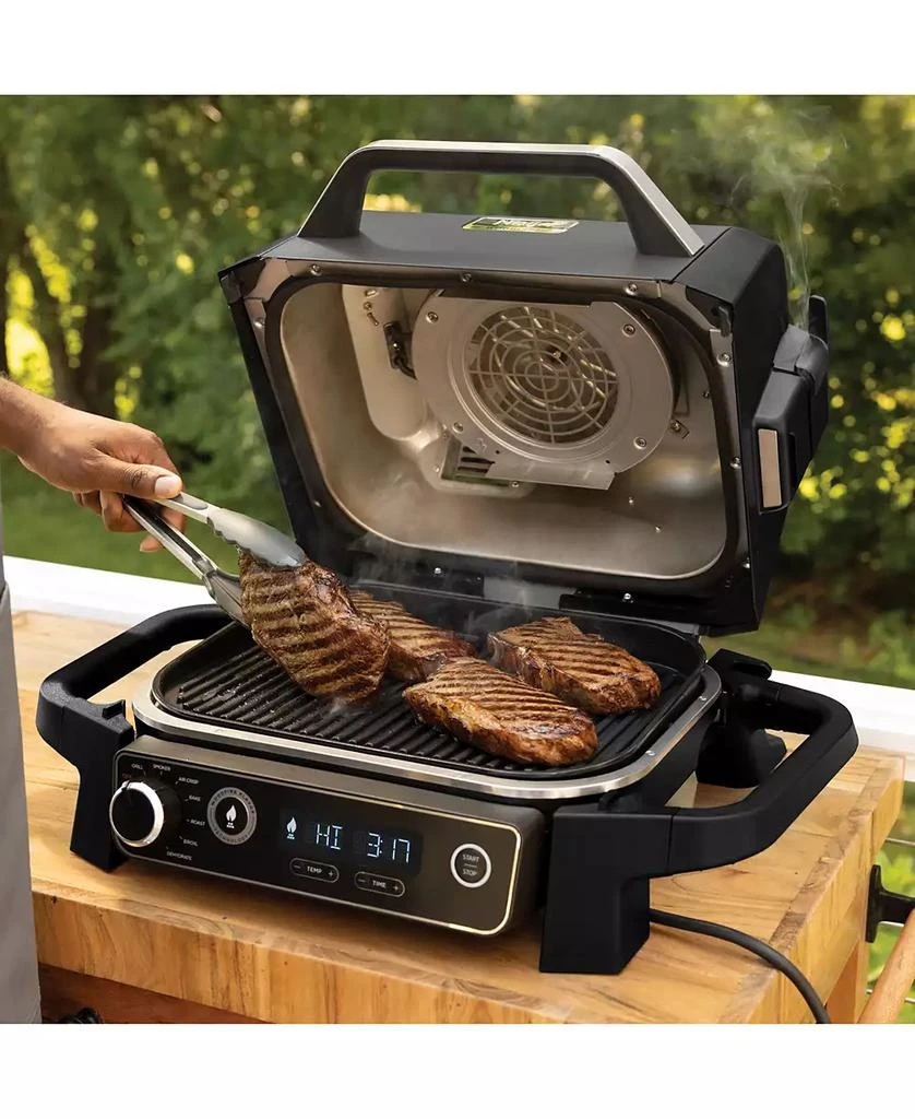 Ninja Woodfire Outdoor Grill & Smoker, 7-in-1 Master Grill, BBQ Smoker and Air Fryer with Woodfire Technology - OG701 5