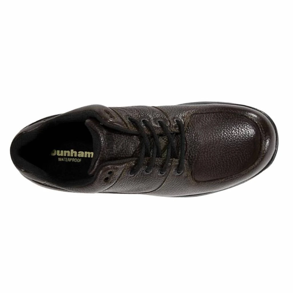 Dunham Men's Windsor Waterproof Oxford Shoes - Medium Width In Dark Brown 3
