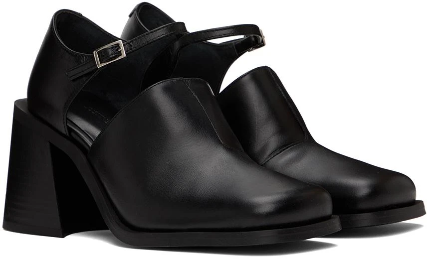 Justine Clenquet Black Kate Heels 4