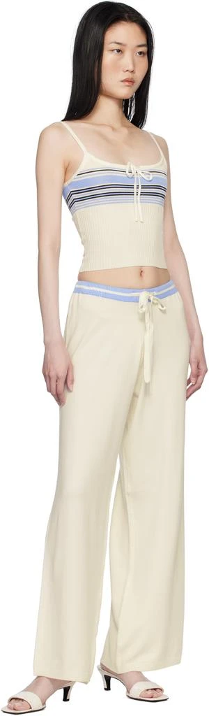 Frankies Bikinis Off-White Barrymore Knit Tank Top 4
