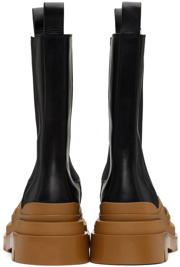 Bottega Veneta Black Tire Chelsea Boots 2