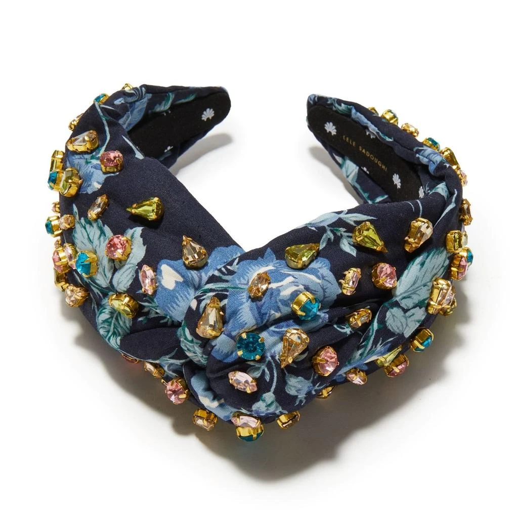 Shop Midnight Fairytale Jeweled Greta Headband on Sale at  display picture 1