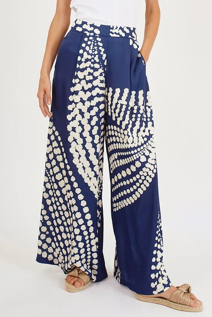 Traffic People The odes evie trousers in blue 2