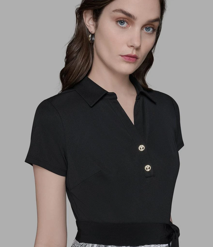 Karl Lagerfeld Paris PARIS SCENE SHIRT DRESS 5
