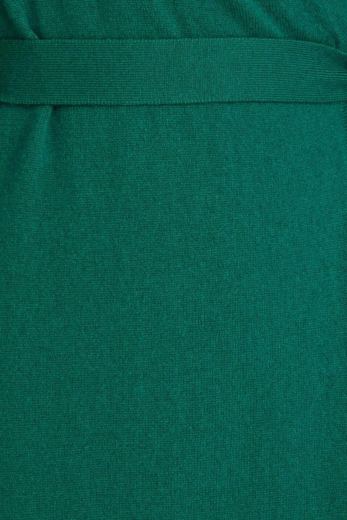 Diane von Furstenberg Astrid wool and cashmere-blend midi wrap dress 4