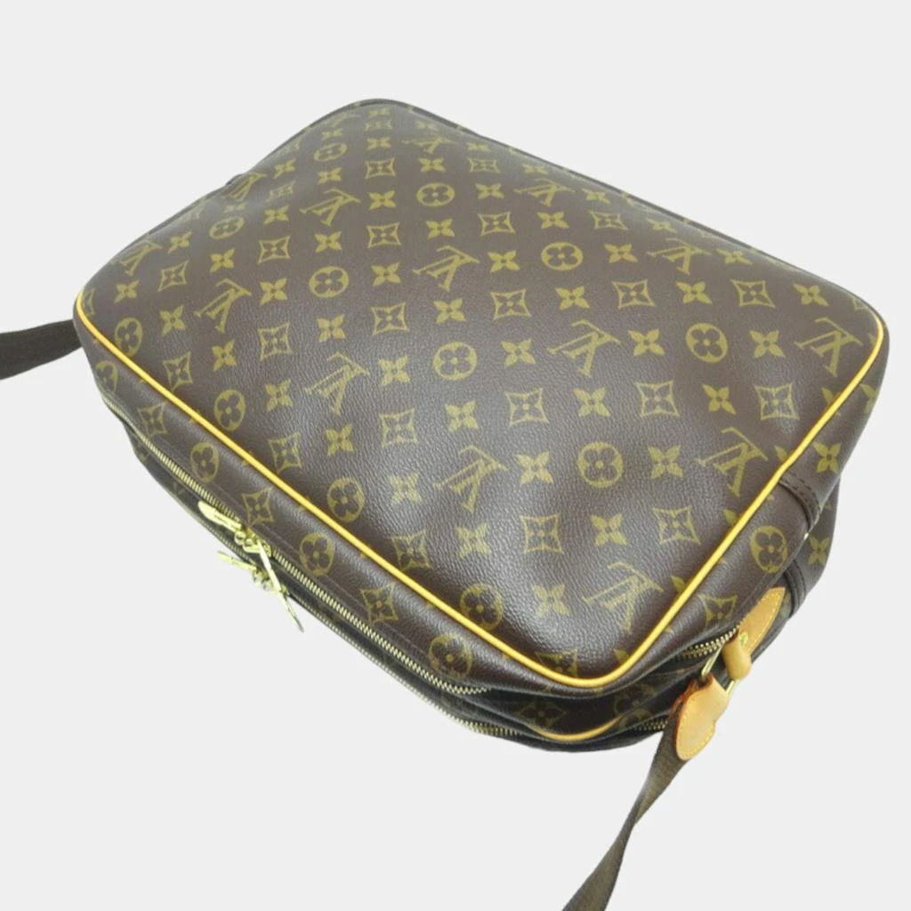 Louis Vuitton Louis Vuitton Brown Monogram Canvas Reporter GM Crossbody Bag 4