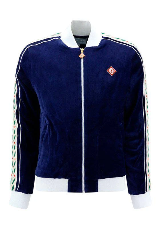 Casablanca Casablanca Laurel Velour Tracksuit Jacket 1