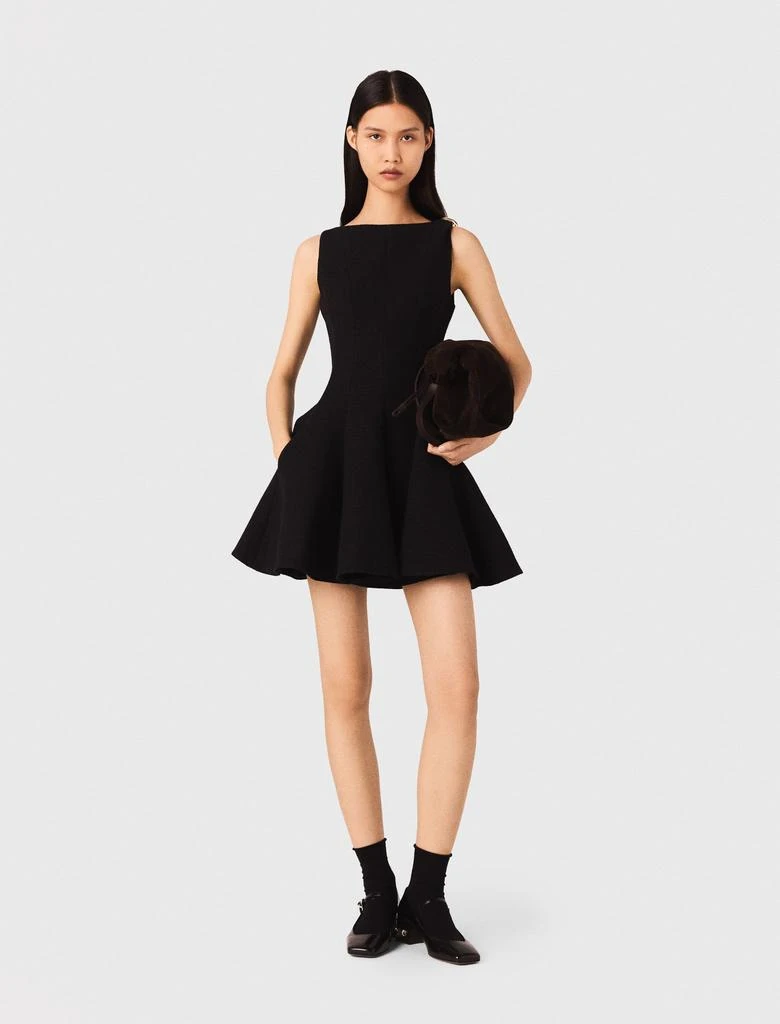 Maje Maje Woman's cotton Mini flared tweed dress for Fall/Winter 1