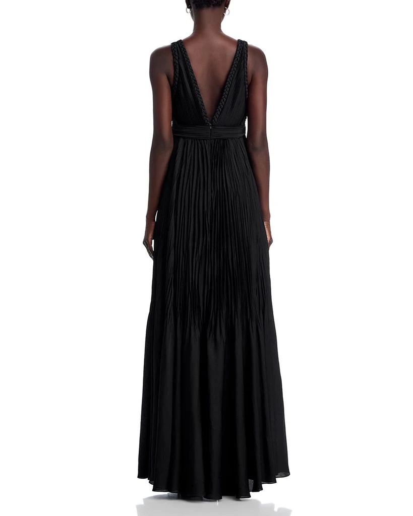 UNGARO Hazel Pleated Dress 4