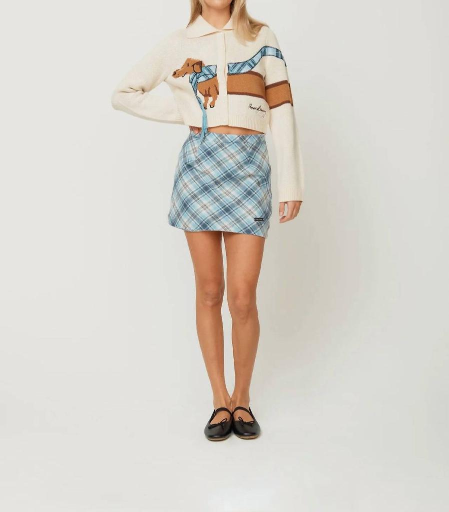 House Of Sunny House Of Sunny - Bias Cut Heritage Skirt