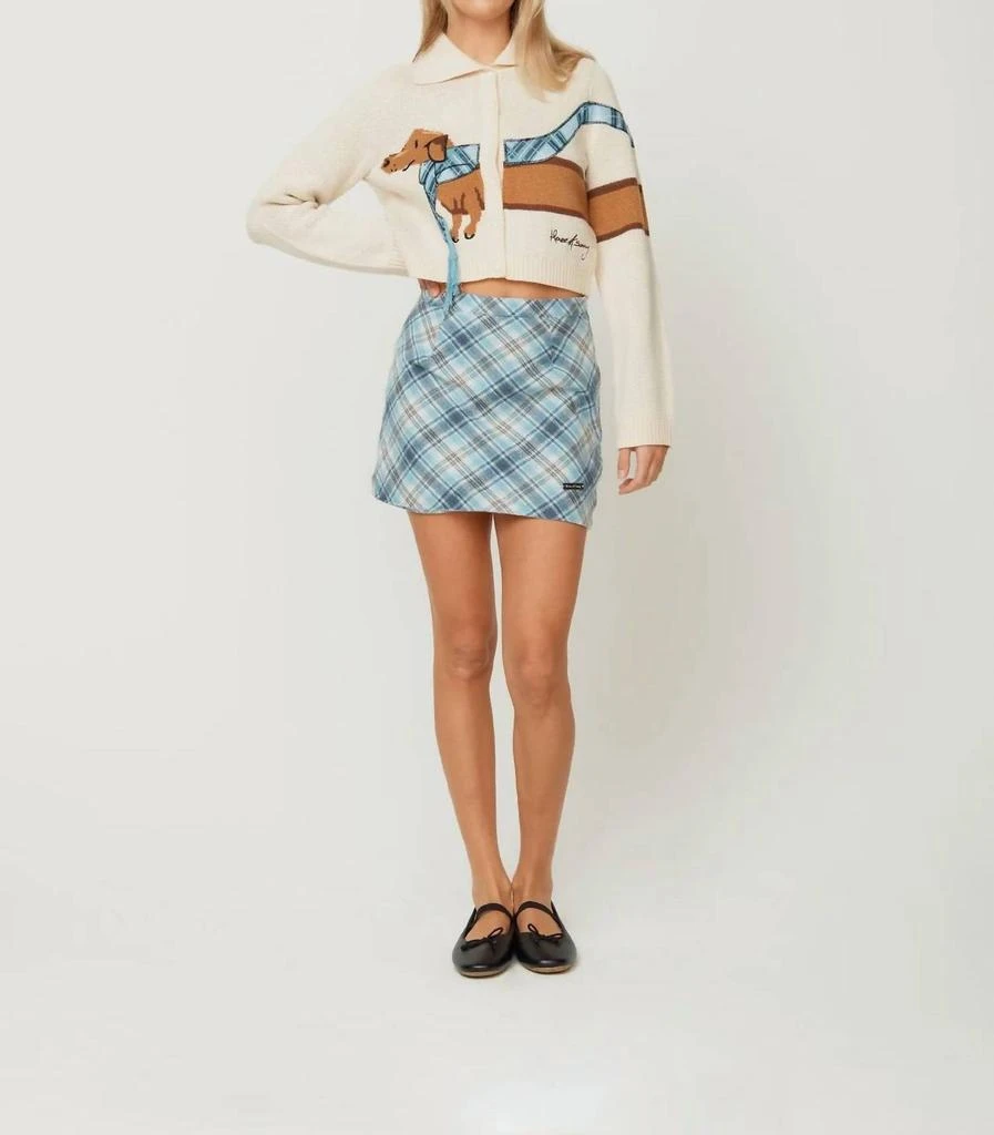 House Of Sunny House Of Sunny - Bias Cut Heritage Skirt 2