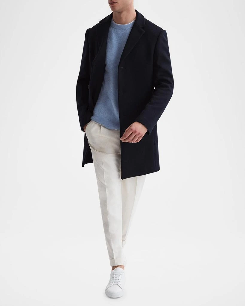 REISS Men's Gable Wool Epsom Overcoat 5
