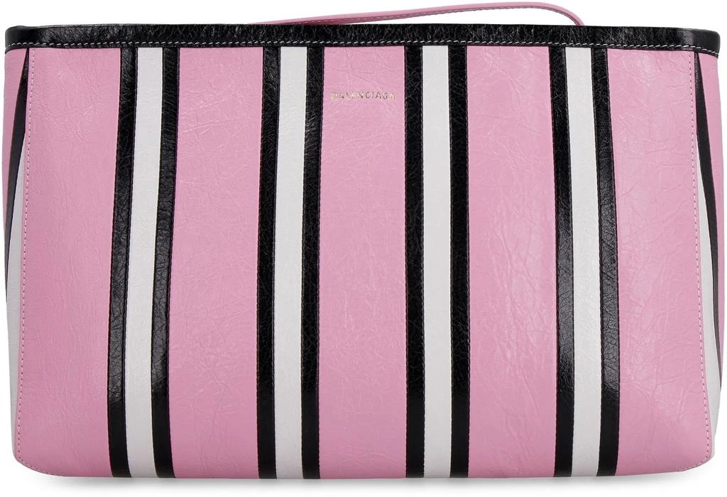 Balenciaga Balenciaga Striped Logo Printed Pouch 1