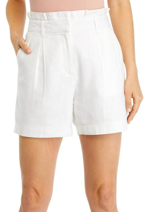 Crown & Ivy™ Ivy Womens Linen Shorts 1