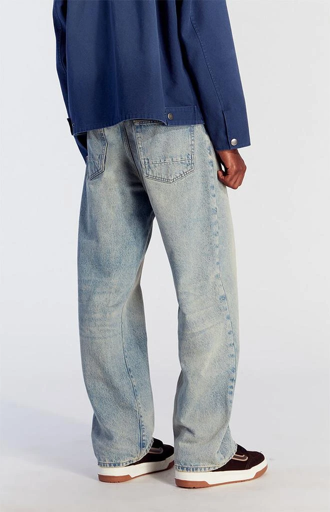 PacSun Dylan Baggy Jeans Light Indigo Tinted 4