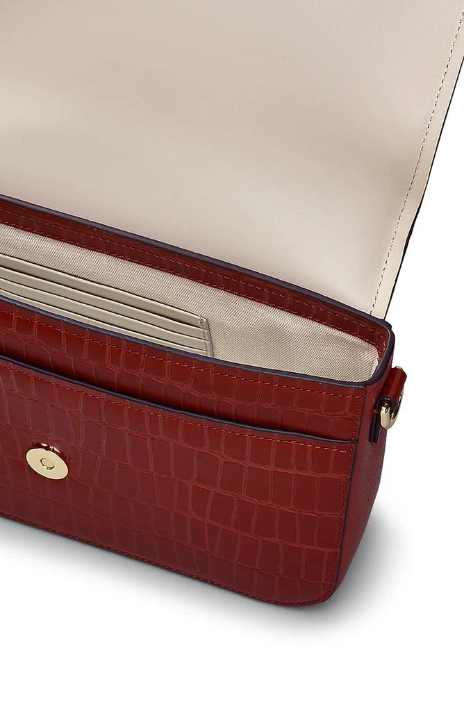 Radley River Road Croc Embossed Leather Crossbody Bag 4