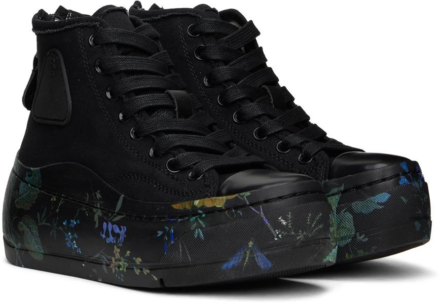 R13 Black Kurt High Top Sneakers 4