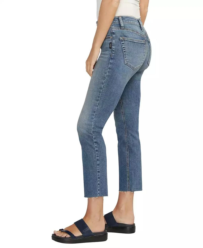 Silver Jeans Co. Women's Most Wanted Mid Rise Straight Jeans 3