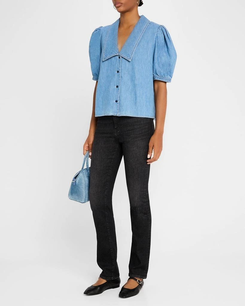 FRAME Denim Sailor Blouse 2