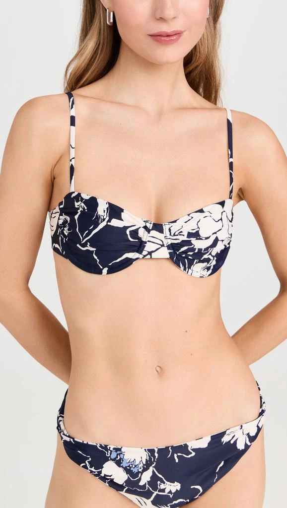 Tanya Taylor Paloma Bikini Top 1