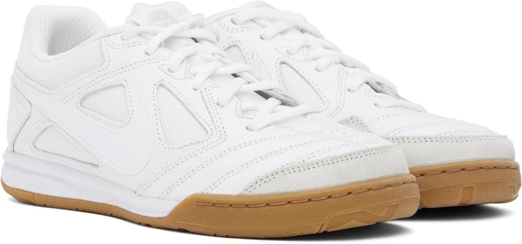 NIKE White Gato Sneakers 4