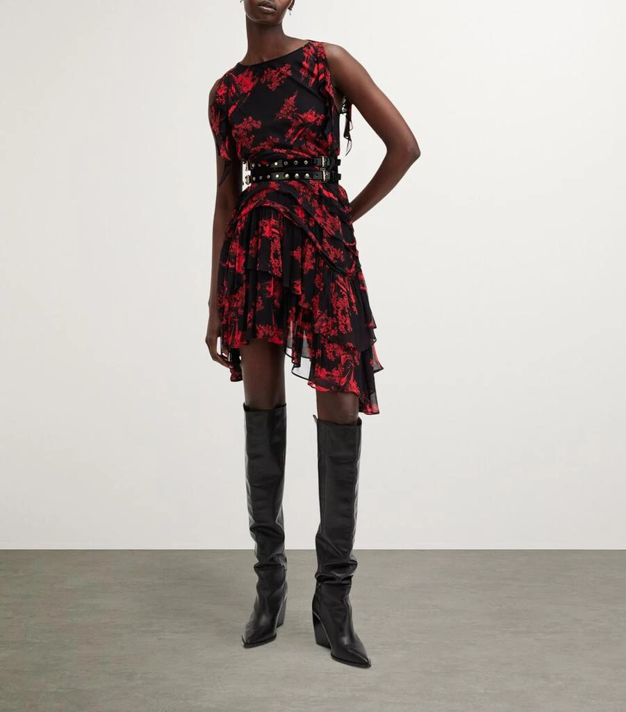 ALL SAINTS Floral Callie Mini Dress 2