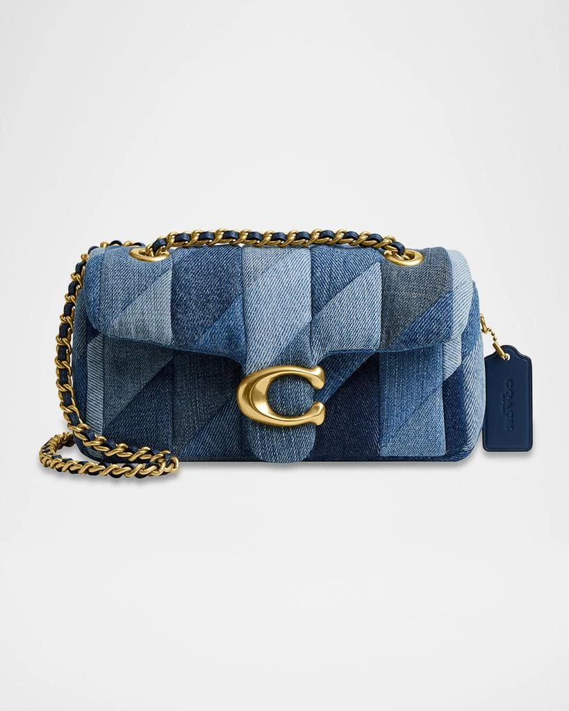Coach Tabby 20 Quilted Patchwork Denim Shoulder Bag 1