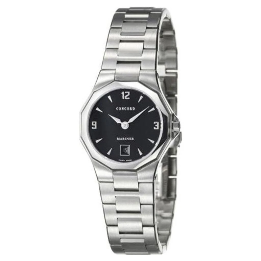 Concord Women
s Mariner Black Dial Watch