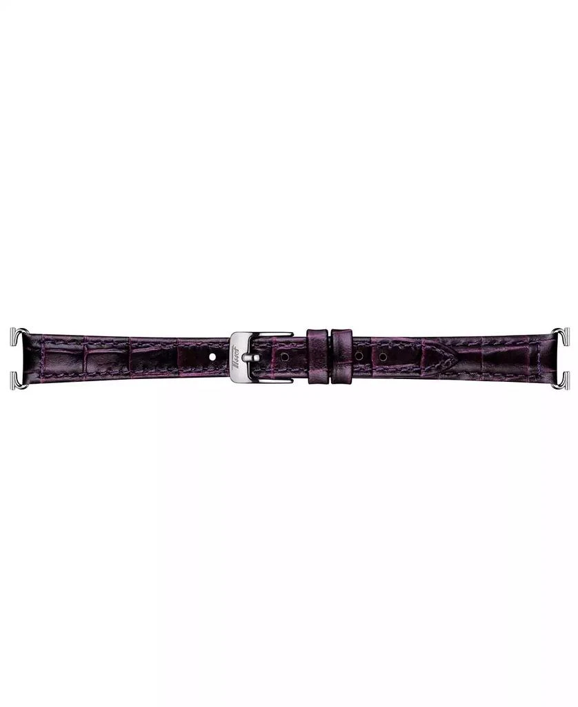 Tissot Women's Swiss Heritage Porto Purple Leather Strap Watch 22x30mm 4