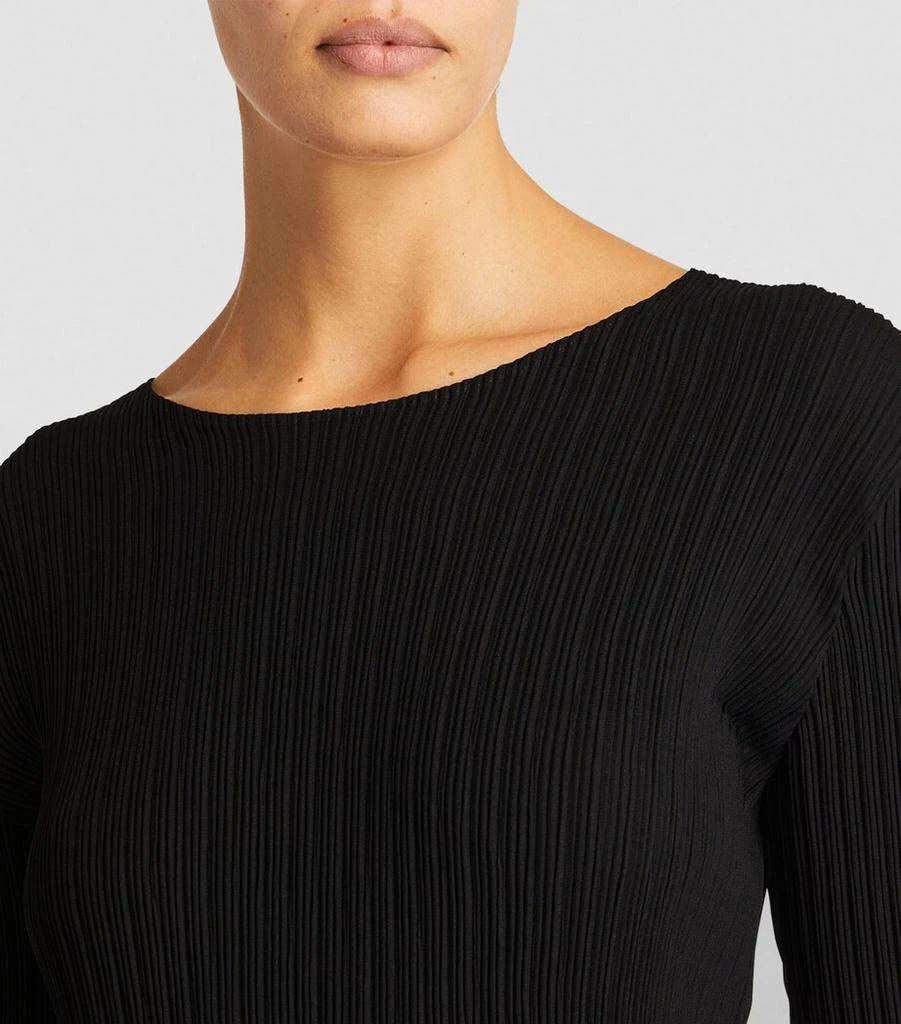 Issey Miyake Hatching Pleats Midi Dress 6