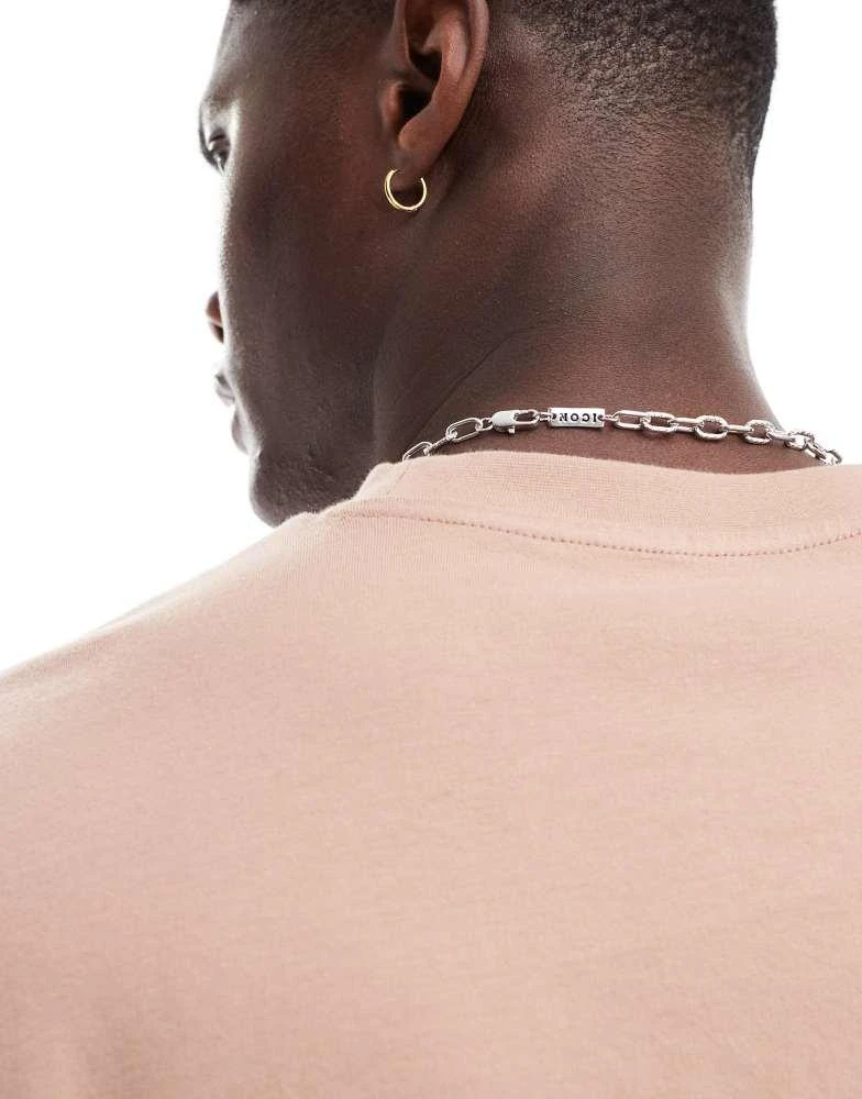 ASOS ASOS DESIGN essential oversized t-shirt in tan 3