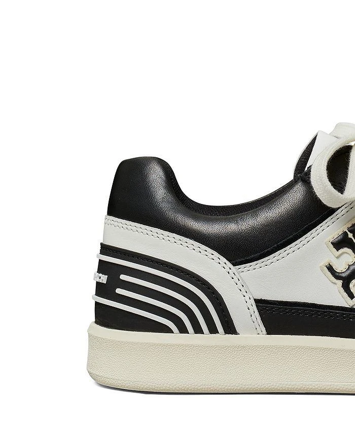 Tory Burch Women's Clover Court Lace Up Low Top Sneakers 4