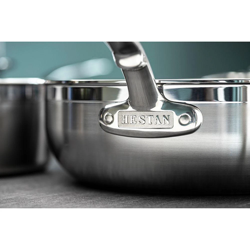 Hestan ProBond® Forged 5-Quart Professional Clad Stainless Steel Essential Pan with Lid 2
