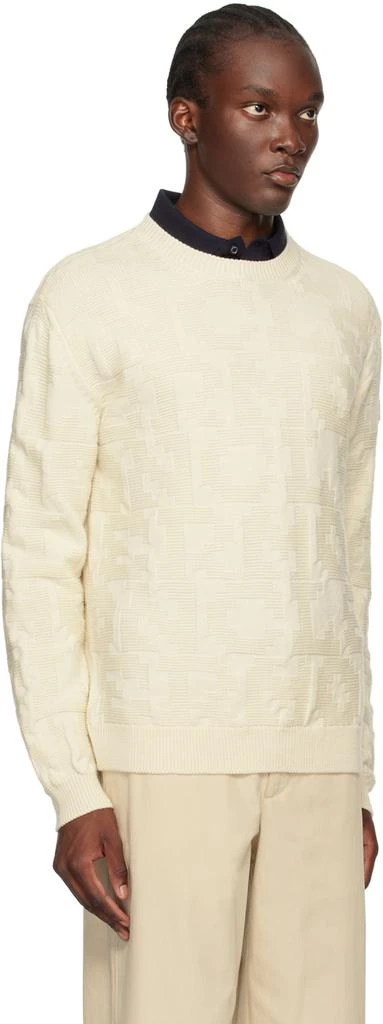 Moncler Off-White Wool Sweater 2