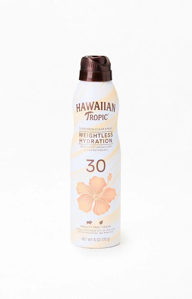 Hawaiian Tropic Weightless Hydration Clear Spray SPF 30 2