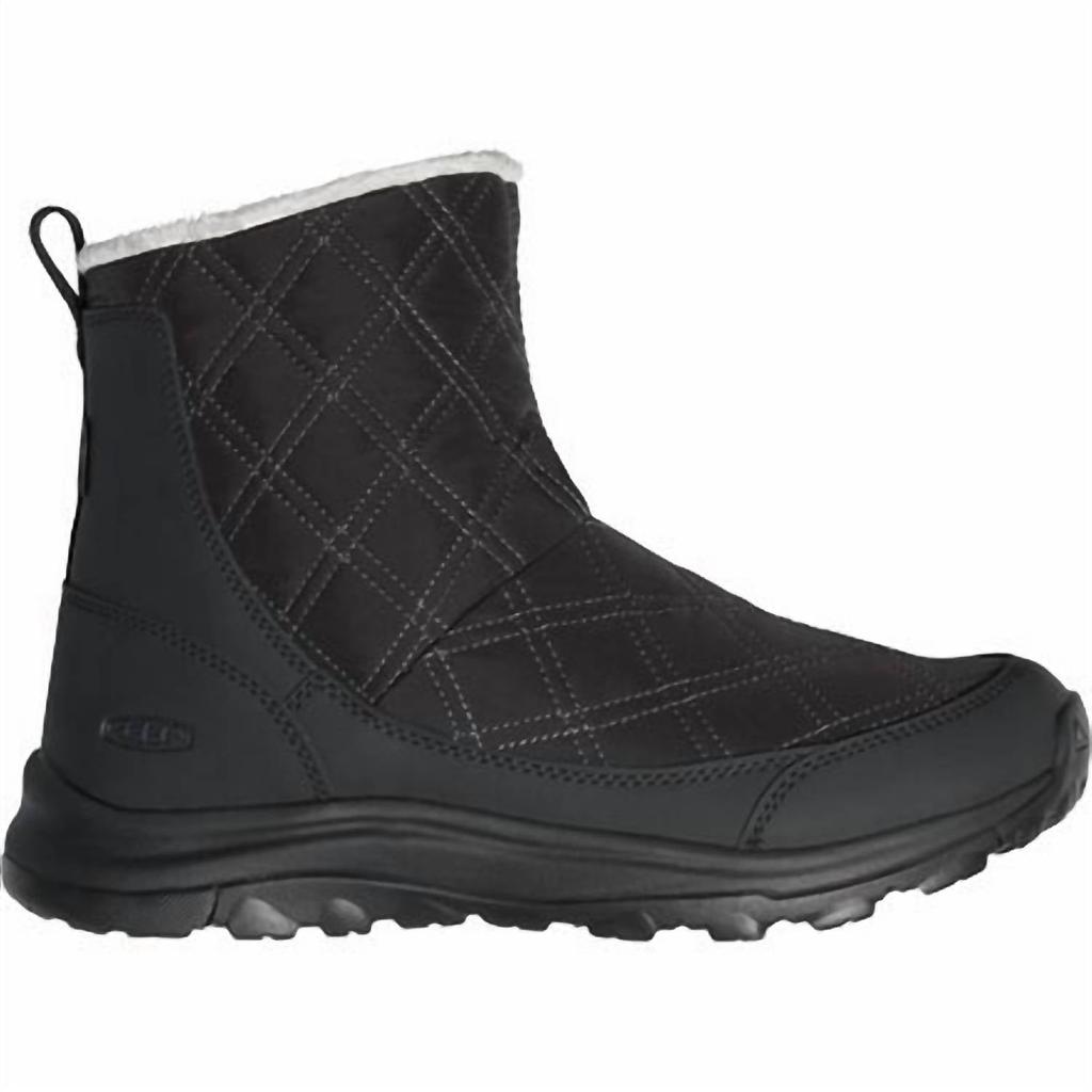 Keen Women’S Terradora Ii Wintry Pull-On Wp Winter Boots In Black/black